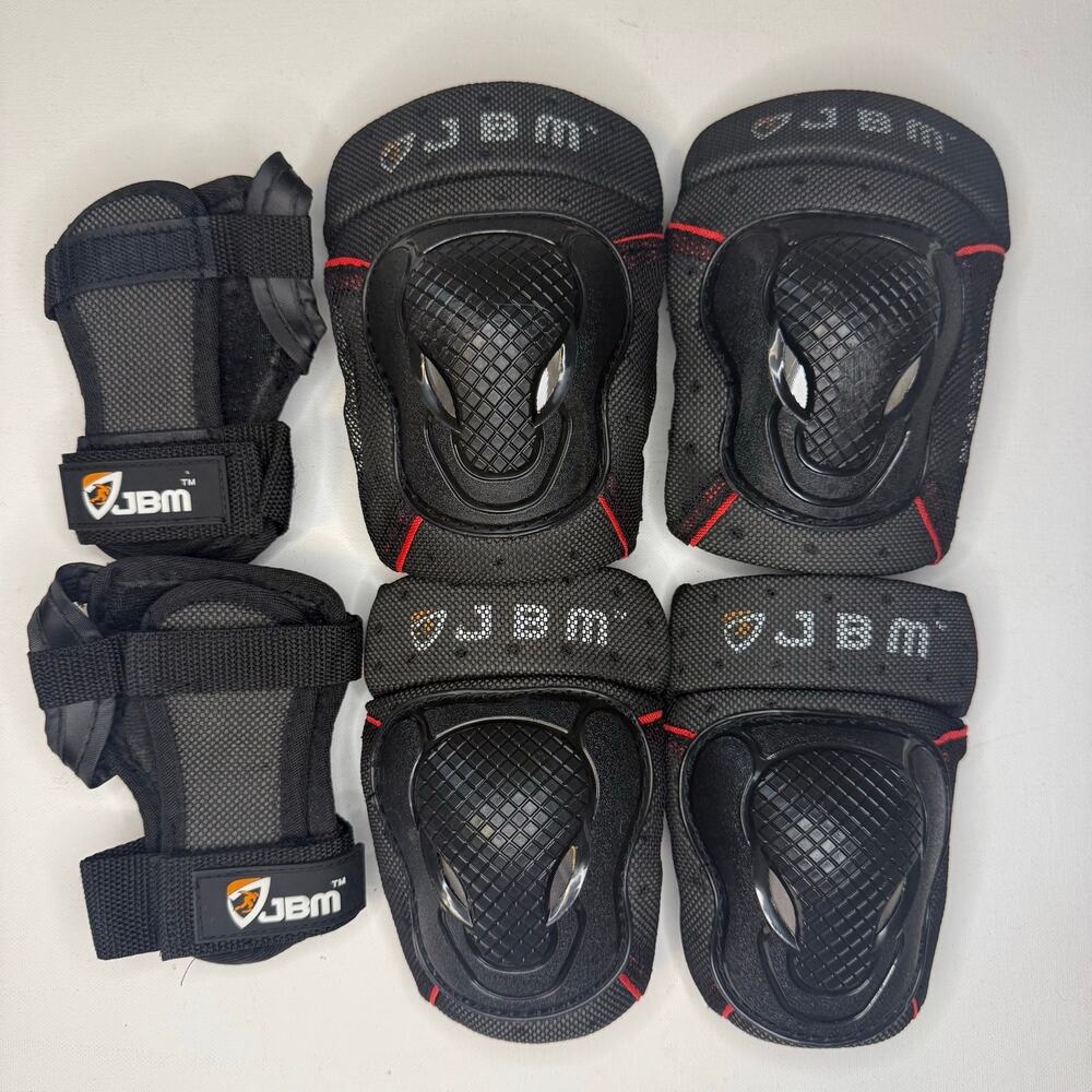 JBM Adult Kids Knee Pads Elbow Pads Wrist Guard Set Size Small